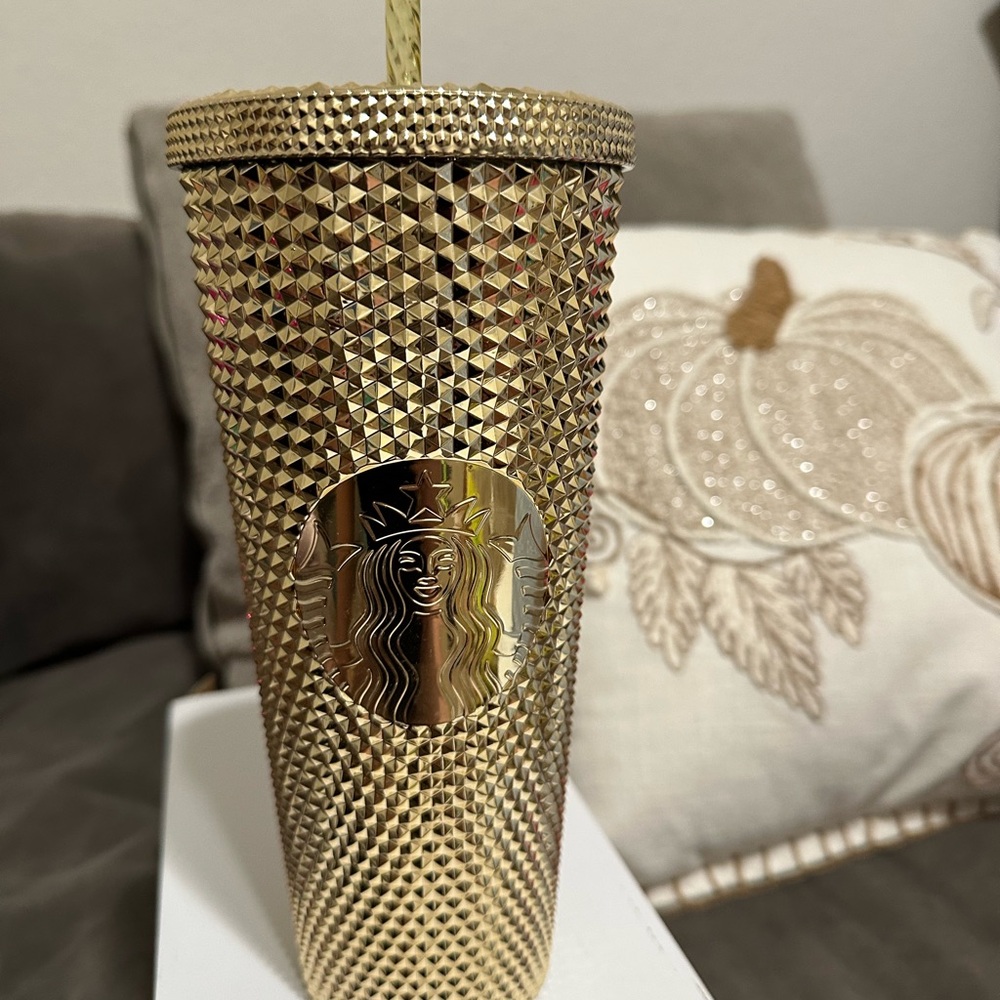 Starbucks Metallic Gold Tumbler